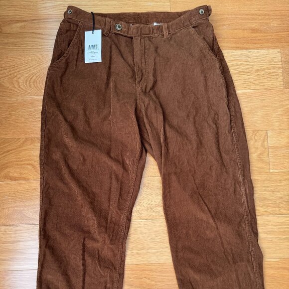 NWT Corridor Corduroy Pants in Chocolate Brown - Picture 1 of 3